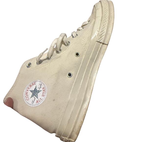Converse x PLAY Comme des Garçons Chuck 70 Men's Sz. 9 (W 11) - Picture 8 of 13